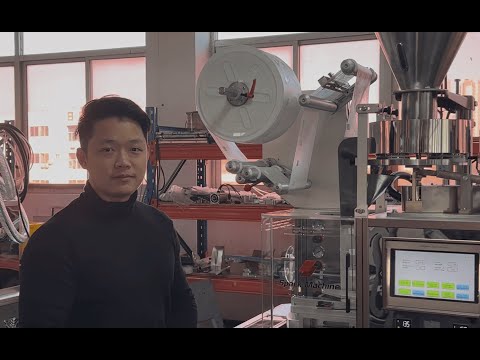 Steeped Coffee Bag Packing Machine Demonstration | How to make steeped coffee bags