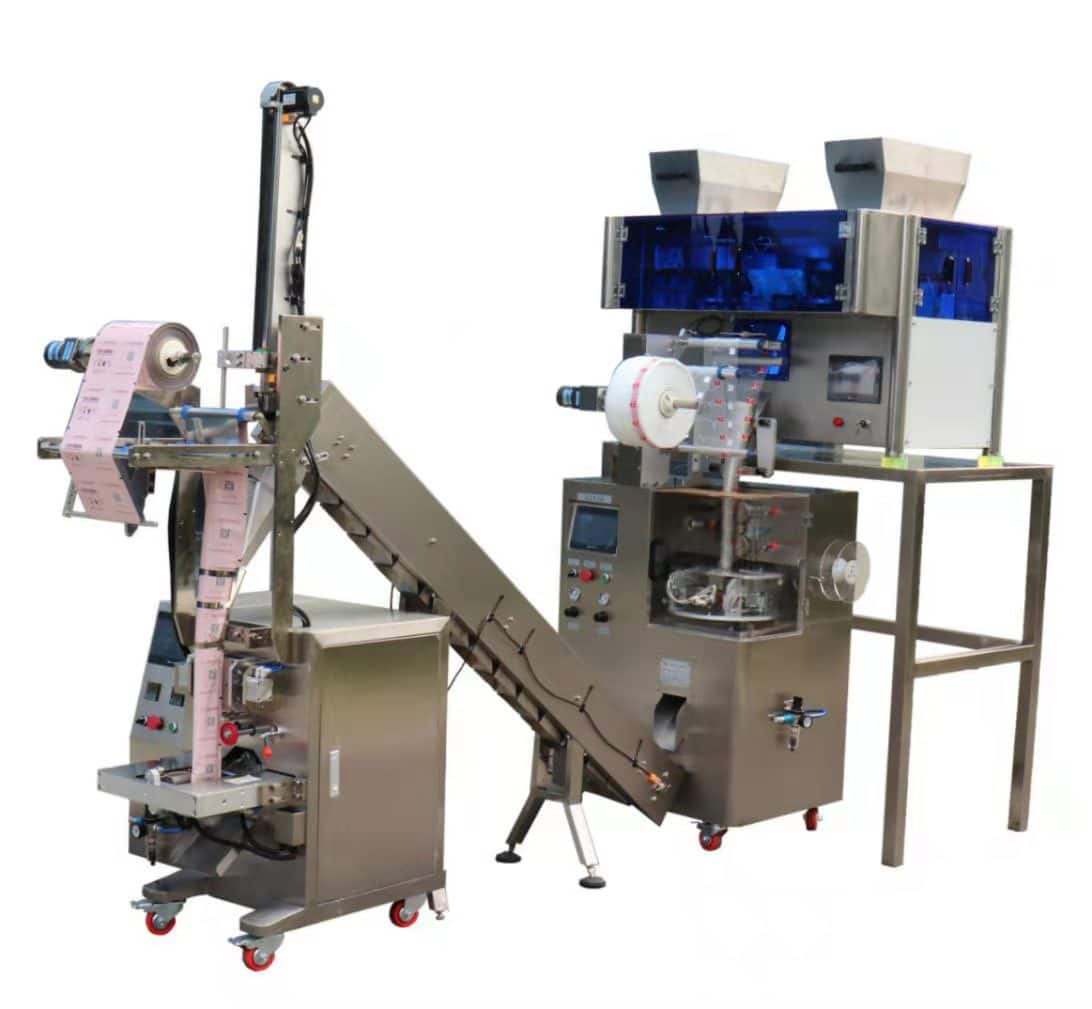 машина для производства чайных пакетиков Pyramid Tea Bag Packaging Machine