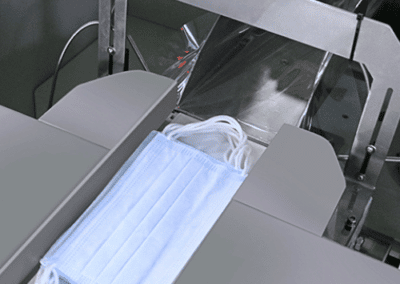 mask flow wrap machine