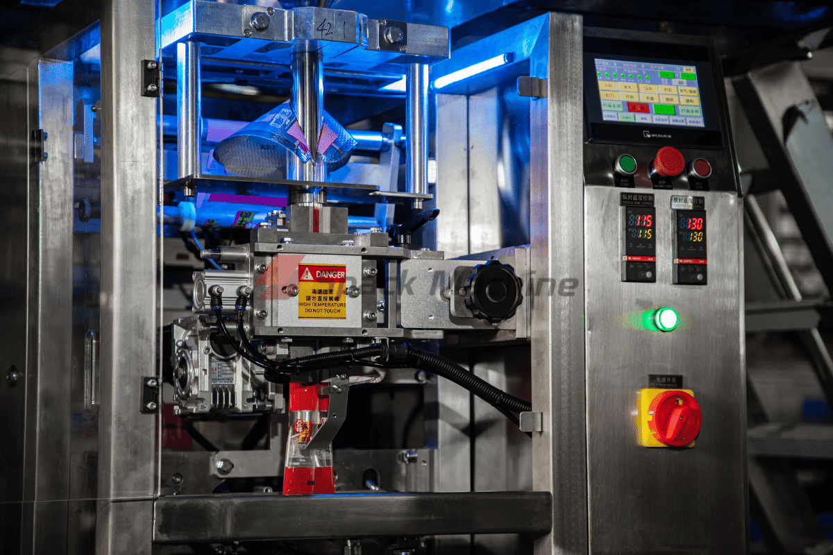 Vertical pouch packing machine - spackmachine